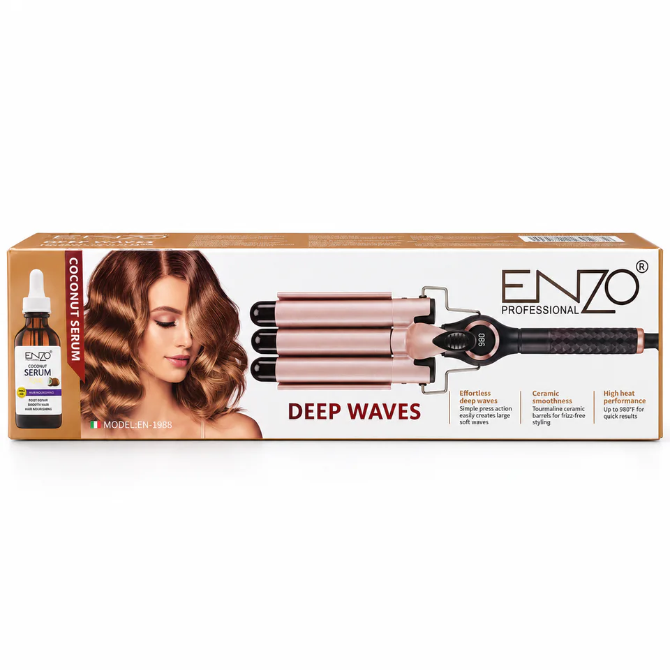 مكواة تمويج Enzo Deep Waves